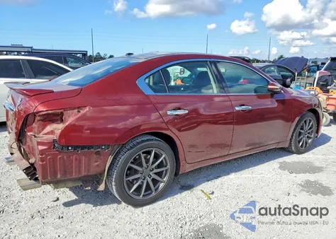 2013 Nissan Maxima S из США, поврежденный, VIN 1N4AA5AP2DC812887